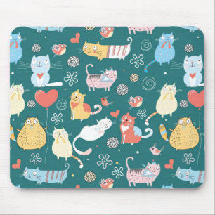Mousepad Gatos preguiçosos