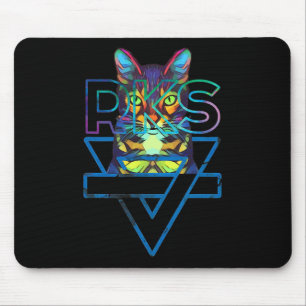 Mousepad Gatos Rainbow Kitten Surpresa Gato Bonito
