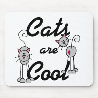 Mousepad Gatos são Camisetas Legal e presentes