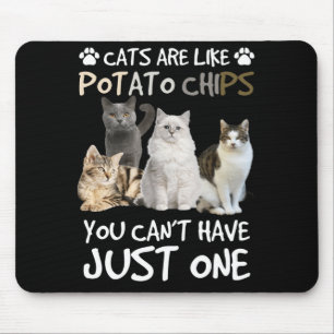 Mousepad Gatos São Como Batatas Batatas, Gatos E Gatinho