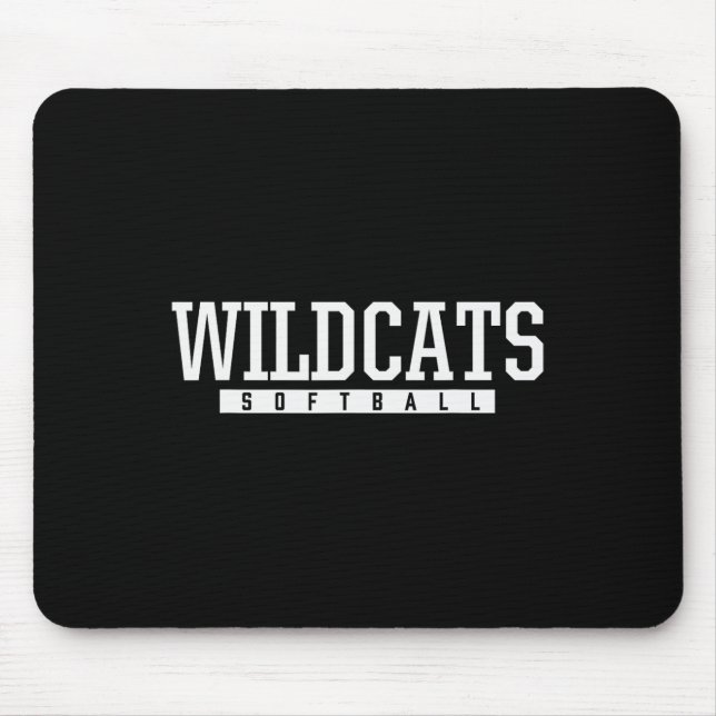 Mousepad Gatos Selvagens de Shelby County Softll Hs (Frente)