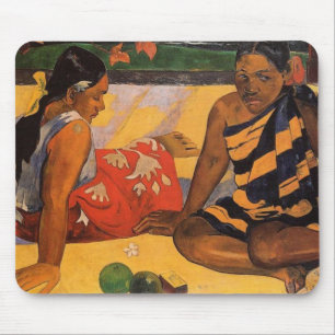 Mousepad Gauguin Polinésia Francesa Taiti Mulheres Pintura