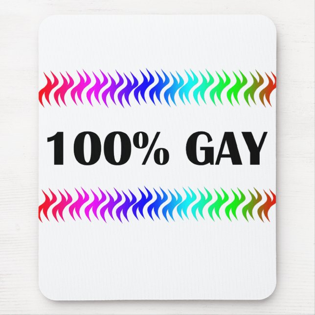Mousepad gay de 100% (Frente)