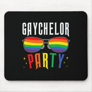 Mousepad Gaychelor Festa de Despedida Gay Lésbica Lgbtq Org