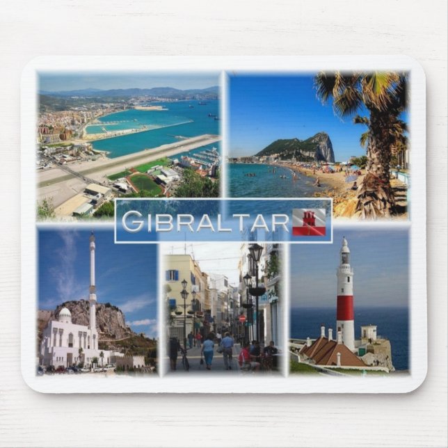 Mousepad GB - Gibraltar - (Frente)