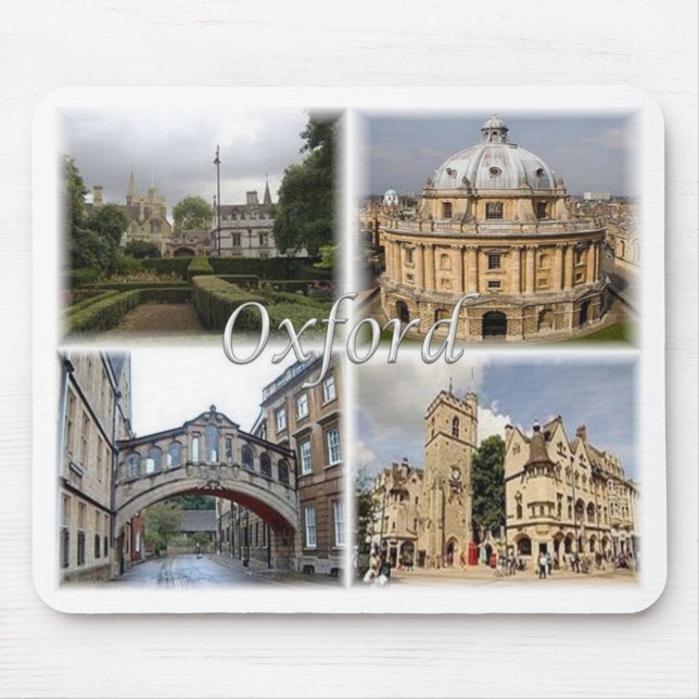 Mousepad GB Reino Unido - Inglaterra - Oxford - (Frente)