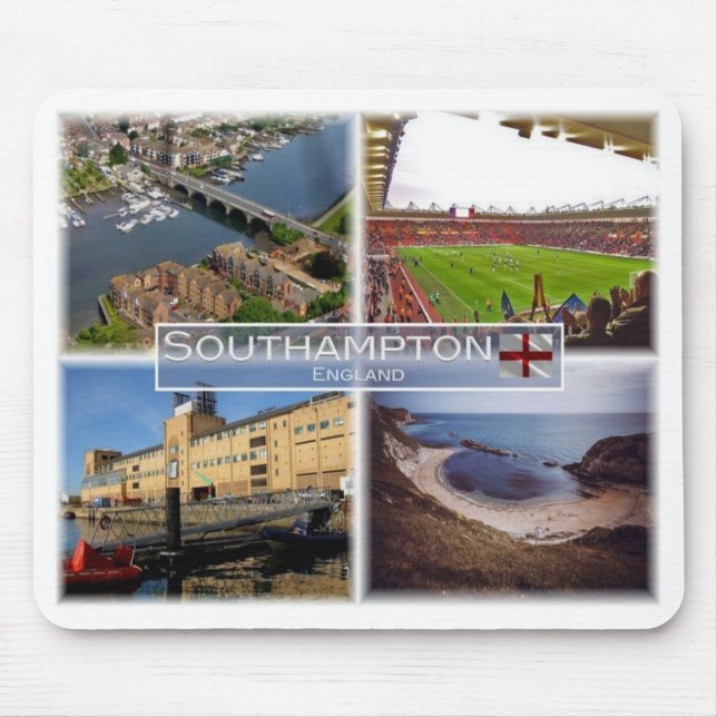 Mousepad GB Reino Unido - Inglaterra - Southampton - (Frente)