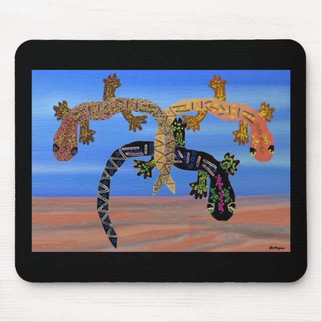 Mousepad Gecos no vale do fogo (Frente)