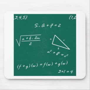 Mousepad geek de álgebra professor de matemática