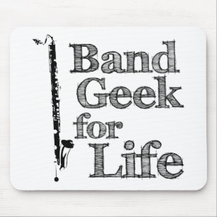 Mousepad Geek de Banda Clarinet Bass