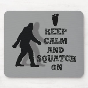 Mousepad geek nerd engraçado grande sasquatch
