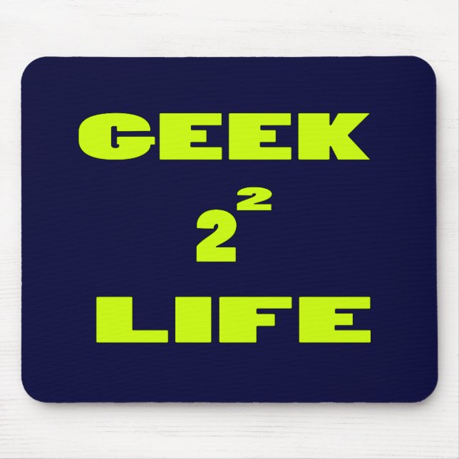 MOUSEPAD GEEK PARA A VIDA (Frente)
