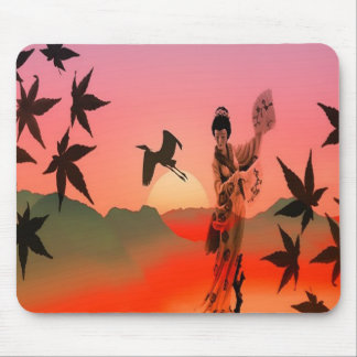 Mousepad Geisha Girl