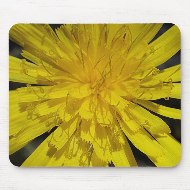 Mousepad gelbes Blütenzentrum (Frente)