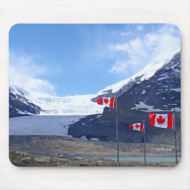 Mousepad Geleira de Colômbia Icefield (Frente)