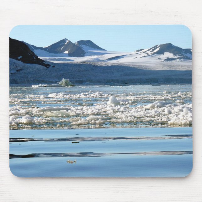 Mousepad Geleira em Svalbard (Frente)