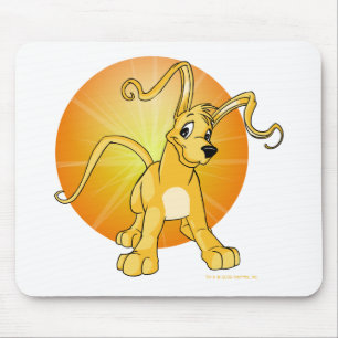 Mousepad Gelert amarelo brincalhão