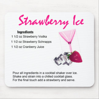 Mousepad Gelo da morango