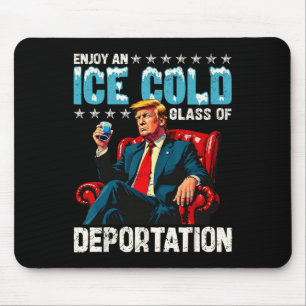 Mousepad Gelo Desfrute De Um Gl Frio De Camisas De Deportaç
