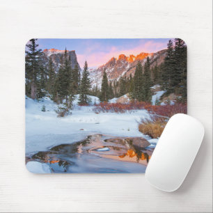 Mousepad Gelo e neve Estes Park, Colorado