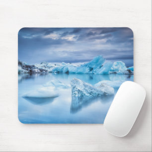 Mousepad Gelo e neve   Jokulsarlon Lagoon, Islândia