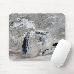 Mousepad Gelo Nos Lagos Excelentes, Estados Unidos.
