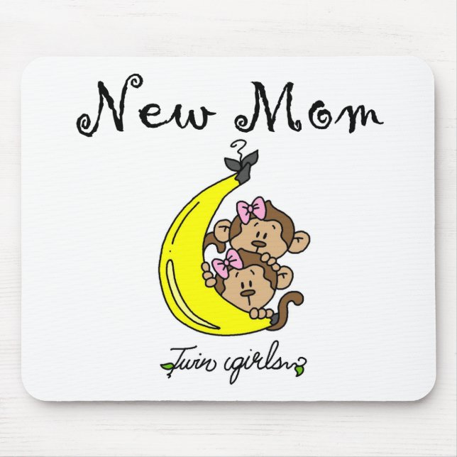 Mousepad Gêmeas Novas T-shirts e presentes (Frente)