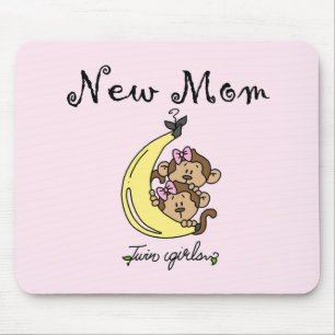 Mousepad Gêmeas Novas T-shirts e presentes