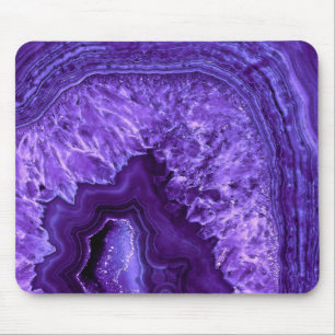 Mousepad Gemstone Mineral Ultra Violett Roxo