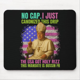 Mousepad Gen Alpha Slang Trump Como Vaticano Igreja Pope Re