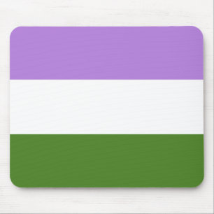 Mousepad Genderqueer Pride