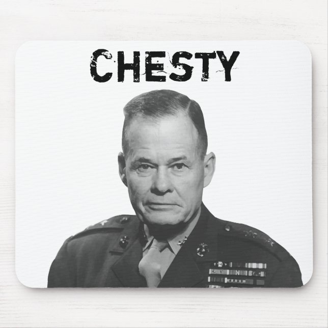 Mousepad General Lewis Extrator -- "Chesty " (Frente)