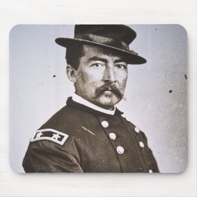 Mousepad General Philip H. Sheridan (1831-88) (foto de b/w) (Frente)