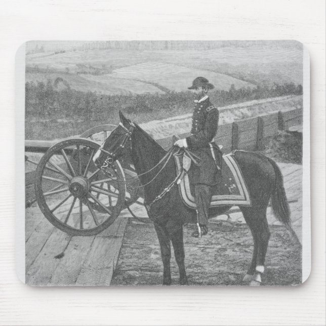 Mousepad General William Tecumseh Sherman em Atlanta (Frente)