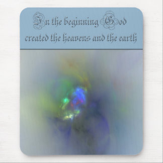 Mousepad Gênesis 1 No começo Deus criou os céus