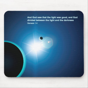 Mousepad Gênesis - Luz E Escuridão