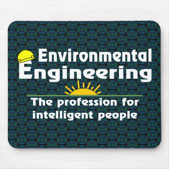 Mousepad Genial de Engenharia Ambiental (Frente)