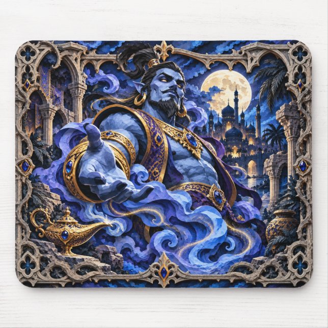 Mousepad Gênio, Monstro de Corte de Papel (Frente)