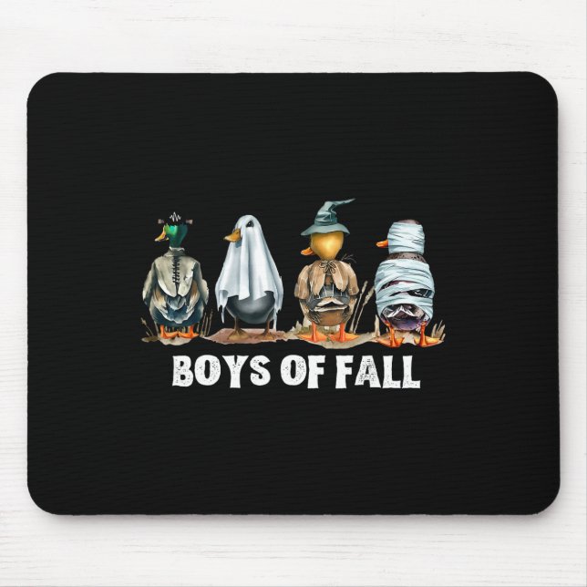 Mousepad Gente Engraçada De Pato Queda Caçando Figurino De  (Frente)