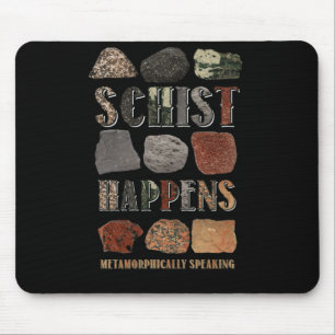Mousepad Geologia Mineral Geode Rock Collector Geológico