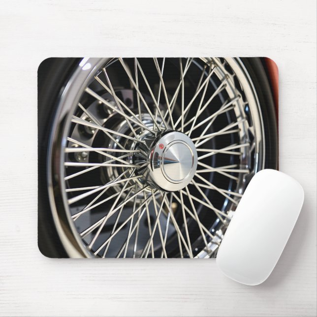 Mousepad Geometria Chrome Falsa (Com mouse)