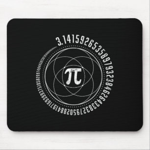 Mousepad Geometria Sagrada Pi Math Science Stem 3,14 Pi Day