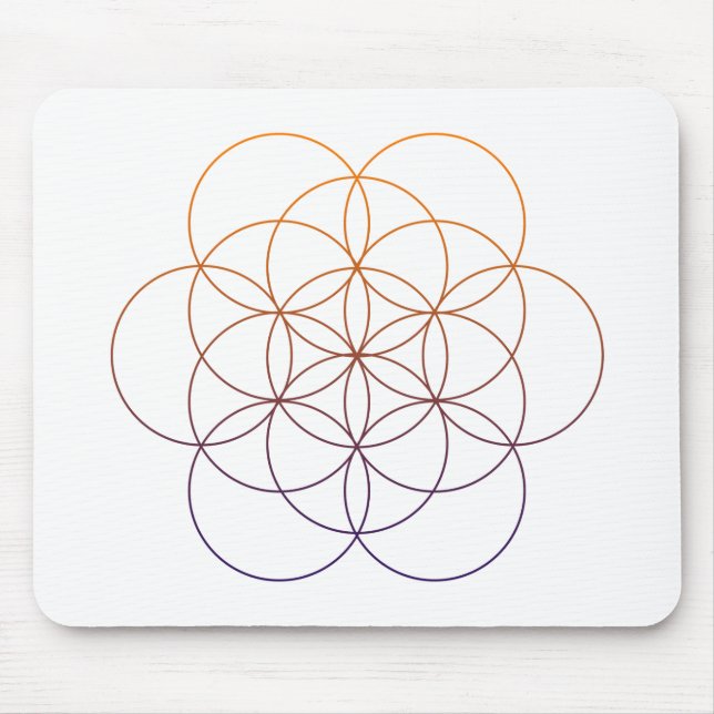 Mousepad Geometria sagrado (Frente)