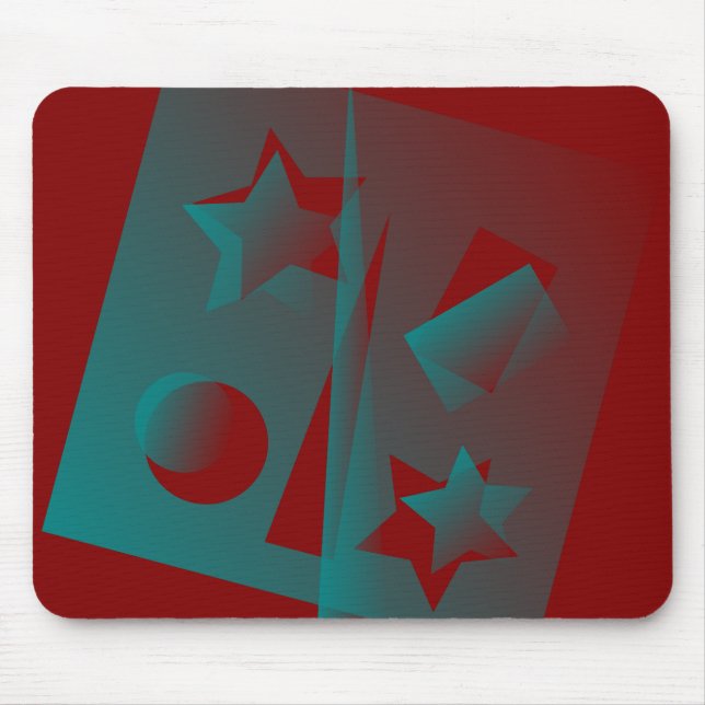 Mousepad geometria torcida (Frente)