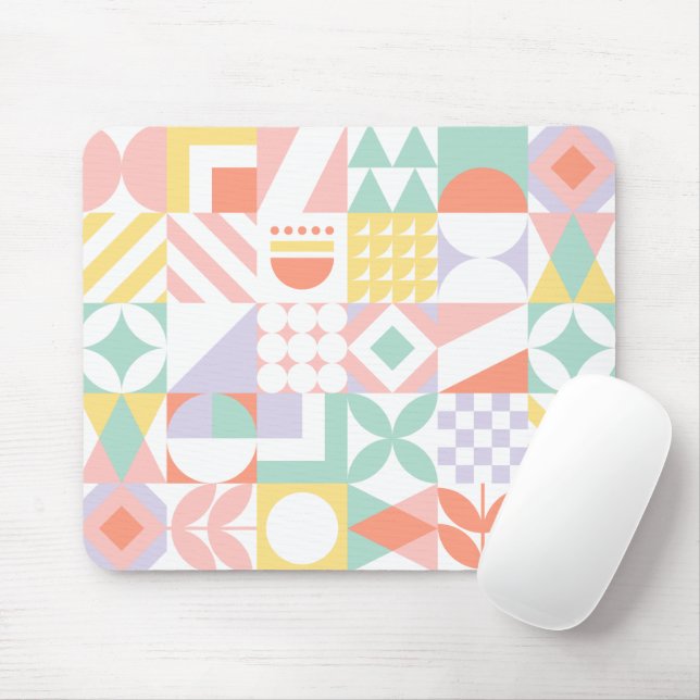 Mousepad geométrico 32 (Com mouse)