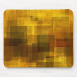 Mousepad geométrico abstrato colorido do vintage da arte