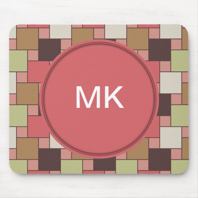 Mousepad Geométrico do Gabinete de Especiarias (Frente)