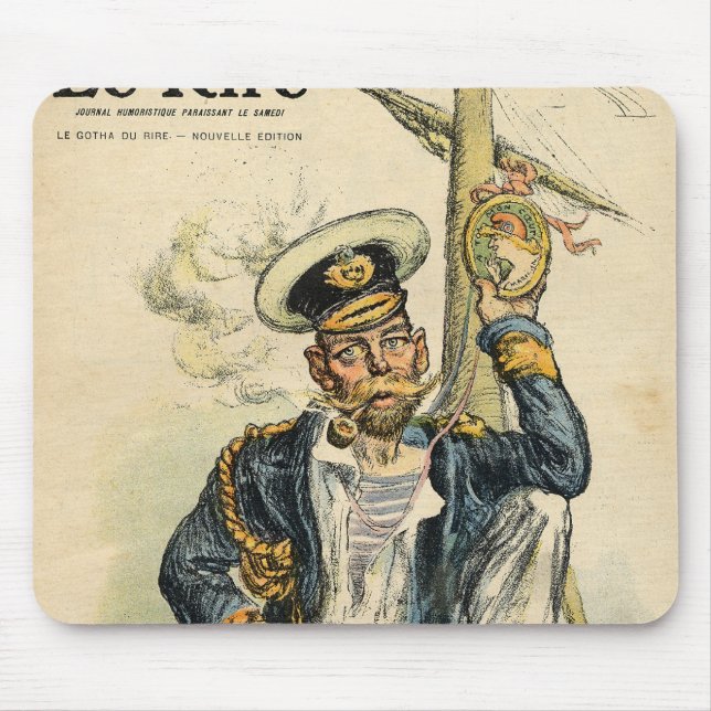 Mousepad George V, "o simples" do marinho real (Frente)