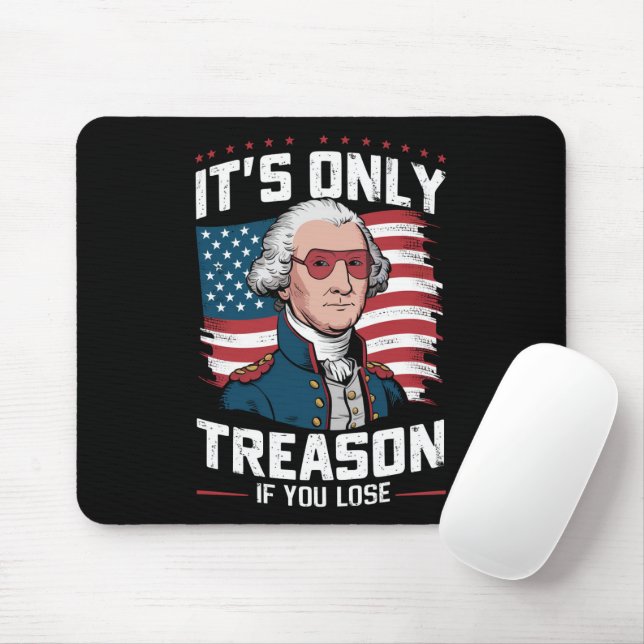 Mousepad George Washington não é só traição se você Perder (Com mouse)