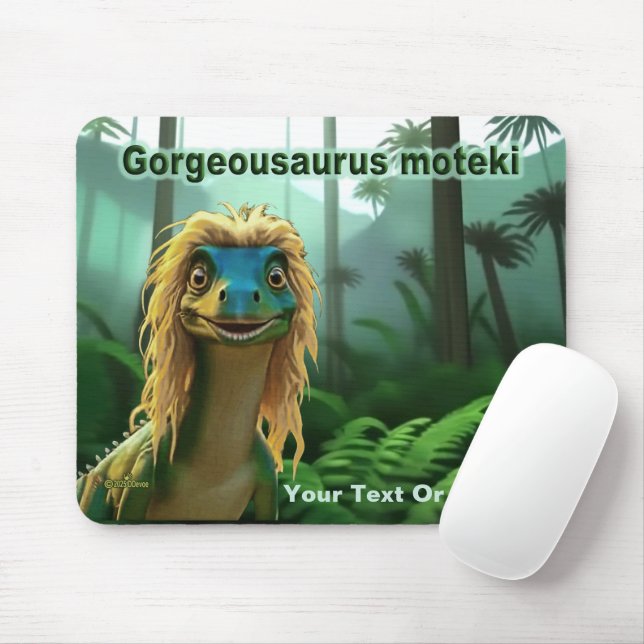 Mousepad Georgeousaurus Blond Dinossaur (Com mouse)